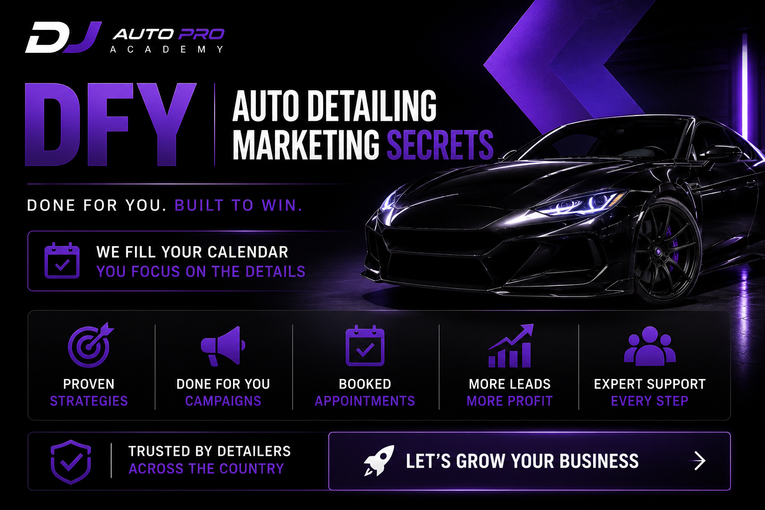 Auto Detail Marketing Secrets